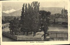 VINTAGE POSTCARD Geneva Rousseau