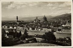 CPA Firenze Panorama dai Piazzale Michelangelo