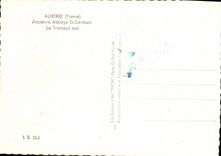 MODERN CARD Auxerre Old Abbey German St the Southern Transept