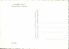 MODERN CARD Auxerre View East coast