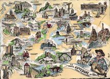 CPM Les Provinces Francaises Haute Auvergne et Velay Folklore