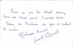 CPA Fantaisie Bonne annee