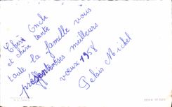 CPA Fantaisie Bonne annee