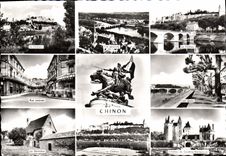 MODERN CARD Chinon the Castle