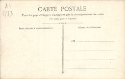 VINTAGE POSTCARD Fantasy Soldier Militaria Clover