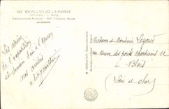 CPM Exposition Internationale Paris 1937 Pavillon de la Suisse 