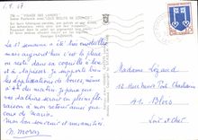 MODERN CARD Face Of the Moors pastoral Scene with Lous Becuts de Countis Folklore Sheep