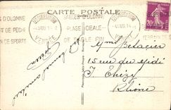 Barcos de la POSTAL de la VENDIMIA Sables d'Olonne del pecado en el puerto