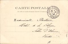 VINTAGE POSTCARD St Valery the Port Sailing Boats Sailing ship Boat