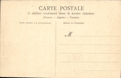 VINTAGE POSTCARD Saintt Nazaire the entry of the port Left the steamer Boats