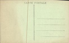 VINTAGE POSTCARD Vault raised instead of birth of Vincent Saint of Paul