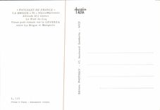 CPM La Brigue Le pont du coq Vieux pont romaon sur la Levenza entre la Brique et le Marignole