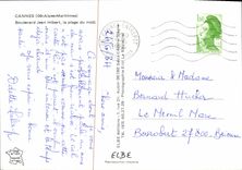 CPM Cannes Boulevard Jean Hibert la plage du midi