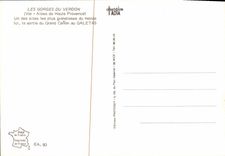 CPM Les Gorges Du Verdon Sortie du grand canon au Galetas