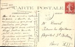 VINTAGE POSTCARD Blackcurrant Creek of Oule