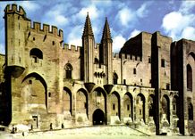 POSTAL MODERNA paladar de Avignon de los papas el paladar del ataque frontal occidental VI clemente