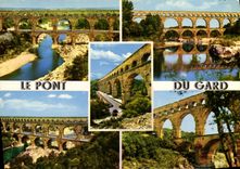 CPM Le Pont du Gard Aqueduc romain 
