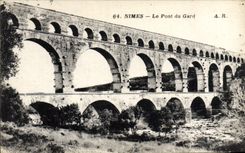 CPA Nimes Le Pont du Gard 