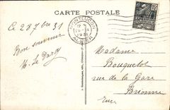 VINTAGE POSTCARD Panorama on Royat and Clermont seen of the Paradise of Royat