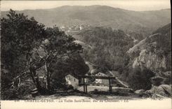 CPA Châtel Guyon La Vallee Sans Souci vue du Chalusset