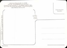 MODERN CARD Loire ch4ateau Chambord