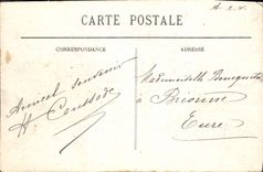 VINTAGE POSTCARD Office St Palate the Bridge of Dtable