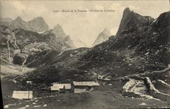 VINTAGE POSTCARD Road of Vanoise Country cottages of Gliere