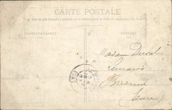 VINTAGE POSTCARD Saint Michel of Maurienne and the Perron of Encumber