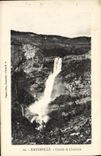 VINTAGE POSTCARD Hauteville Cascades of Cbarabotte