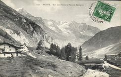 CPA Peisey Les Lanches et le Pont de Beaupraz