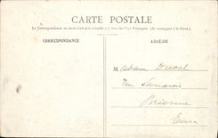 VINTAGE POSTCARD Peisey Lanches and the Bridge of Beaupraz