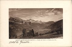 CPA Saint Gervais les Bains Vallee de l'Arve et Chaine des Fiz 