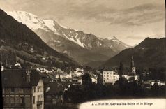 CPA St Gervais les Bains et le Miage 