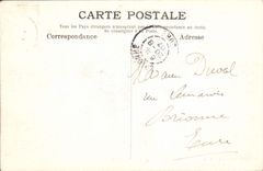 VINTAGE POSTCARD Low register the chain of Meije seen of the terraces