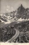 CPA Chamonix Aiguille du Dru et Chemin de fer du Montenvers 