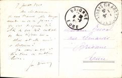 Cumbre de la POSTAL de la VENDIMIA de Brevent y de Mont Blanc