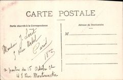 Ferrocarril de la POSTAL de la VENDIMIA del viaducto Sainte Marie de Chamonix