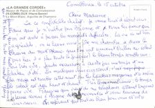 MODERN CARD Combloux the Mount Blance Needles of Chamonix