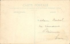 VINTAGE POSTCARD the Rotted Mount seen of the Road of Small St Bernard