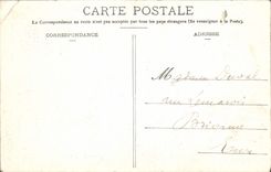 CPA Col de Petit St Bernard au fond l'ltalie Cachet Peisey