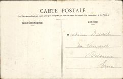 CPA Tarentaise Le Mont Pourri et l'Aigille du Midi vue de la Redoute Ruinee 