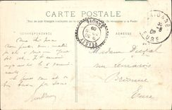 CPA Route du Petit St Bernard et le Mont Pourri cachet Pesey