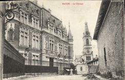 VINTAGE POSTCARD Bayon the Castle
