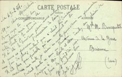 VINTAGE POSTCARD Bayon the Castle