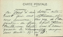 CPA Cette Station climatique et Balneaire Joutes cettoises Chute du jouteur 