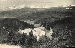 CPA Font Romeu vue Generale et le Carlitte 