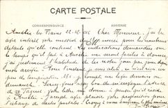 VINTAGE POSTCARD Palalda close Amelie les Bains the door of the church