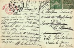 CPA Le Mont Des Oiseaux pres Hyeres Societe de Secours aux Blesses Militaires