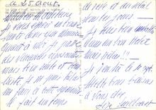 CPM Cannes La croisette et la plage