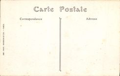 POSTAL de la VENDIMIA grasa una esquina del jardín público